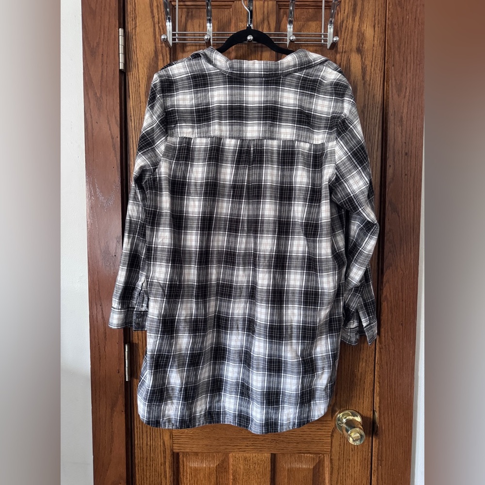 J Jill flannel tunic - Picture 3 of 5